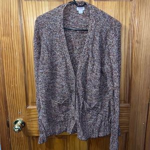 Mossimo Brown Cardigan Size L